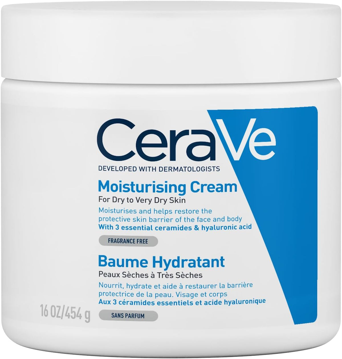 CeraVe Face Care & Body Moisturiser 454g