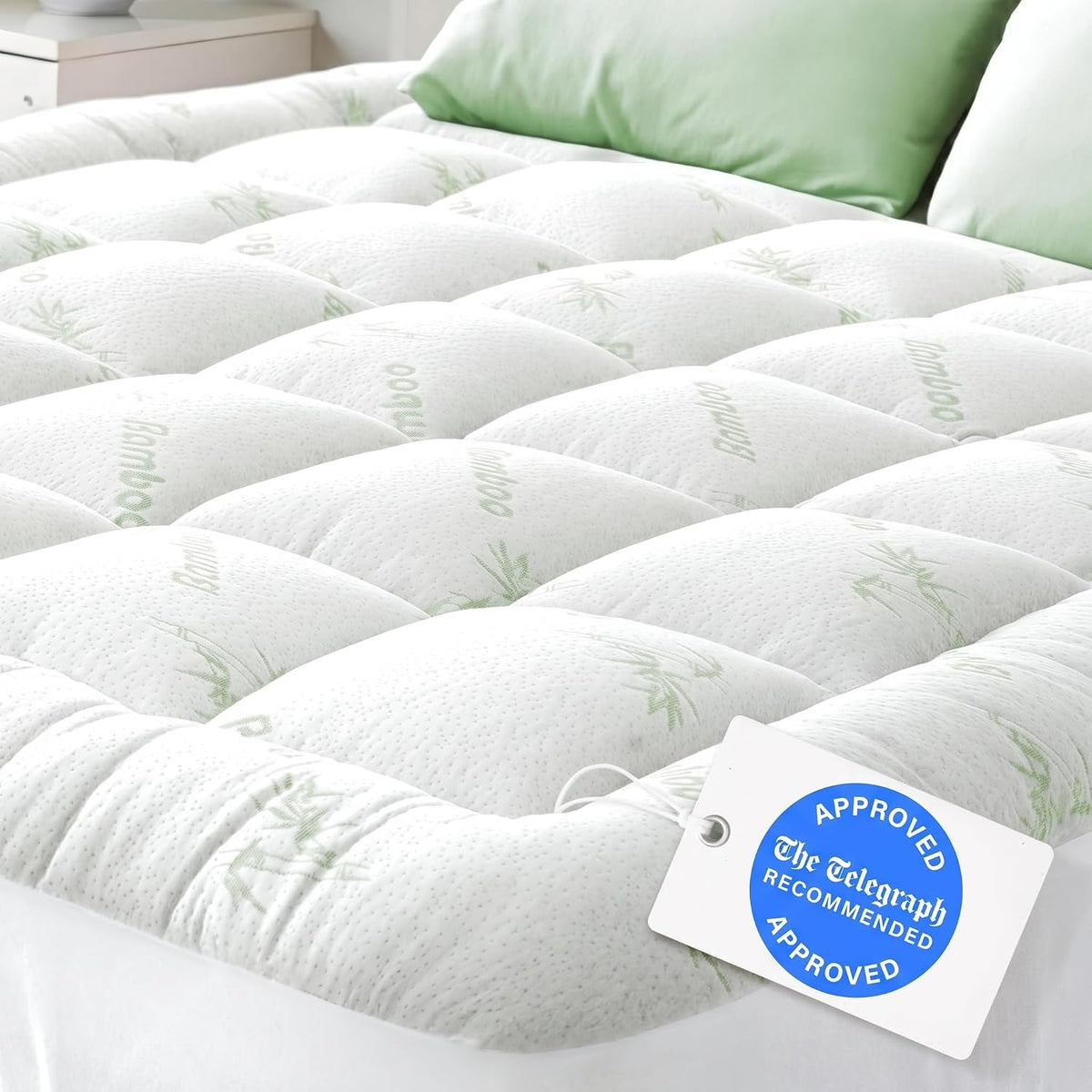 Mattress Topper - 135x190cm, Deep Fit