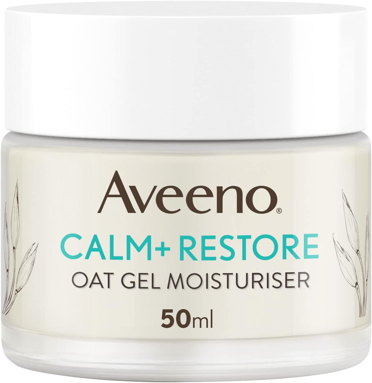 Aveeno Face Calm+Restore Oat Gel Moisturiser 50ml