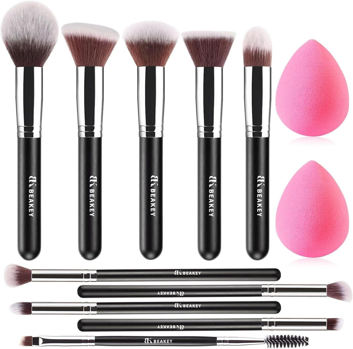 BEAKEY Makeup Brush Set
