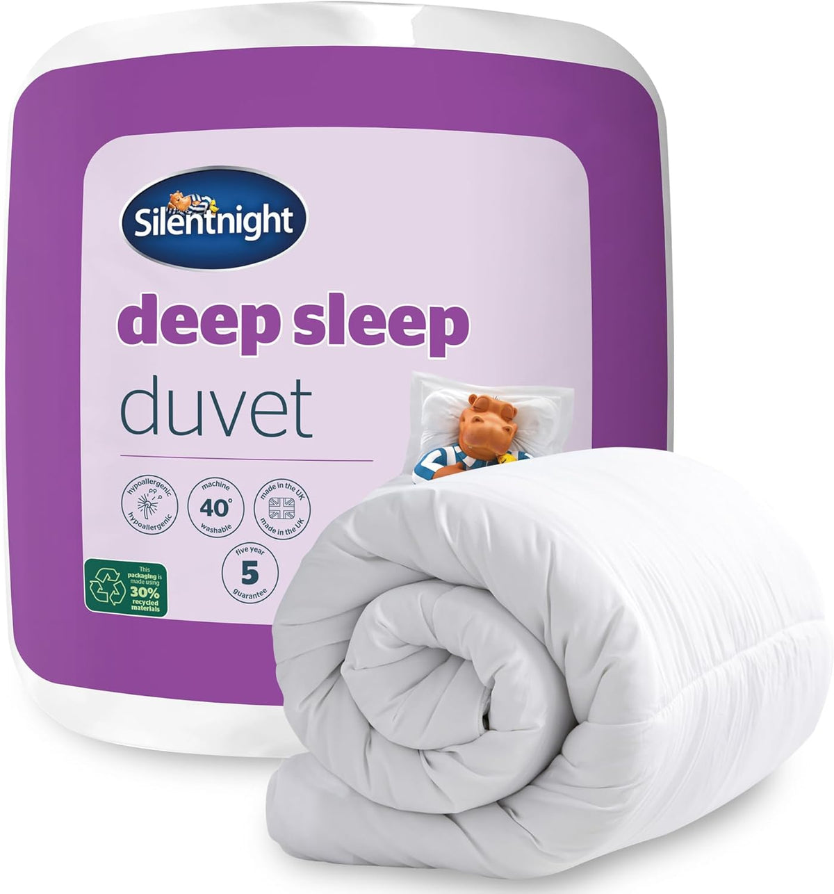 Silentnight Deep Sleep Double Duvet 10.5 Tog 200x200cm